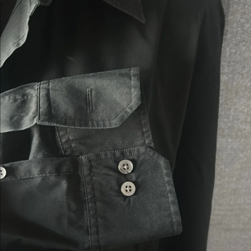 Banana Republic Black Lightweight Shirt Jacket Relaxed Fit